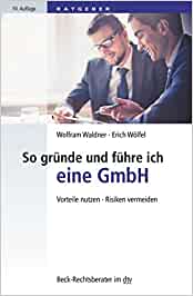 Cover des Buches 'So gründe und führe ich eine GmbH'